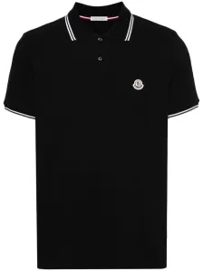 MONCLER - Logo Cotton Polo Shirt #1561173