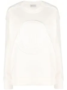 MONCLER - Logo Cotton Sweatshirt #1478889