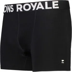 MONS ROYALE HOLD'EM Herren Boxershorts aus Merinowolle, schwarz, größe #166768