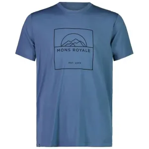 MONS ROYALE ICON Herrenshirt, blau, größe #990095