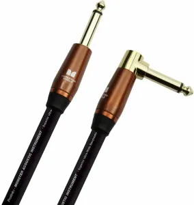 Monster Cable Prolink Acoustic 21FT Instrument Cable Schwarz 6,4 m  Winkelklinke - Gerade Klinke