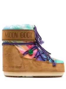 MOON BOOT X PALM ANGELS - Icon Low Suede Ankle Boots #1001172