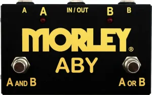 Morley ABY-G Gold Series ABY Fußschalter