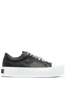 MOSCHINO - Leather Sneakers #1328718