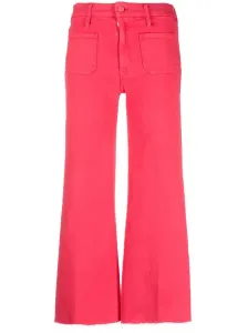 MOTHER - Wide Leg Cropped Jeans #223447