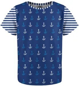 Mr. Gugu and Miss Go Ocean Pattern Kids T-Shirt Policotton 4-6 yrs