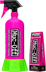 MUC-OFF Punk Powder (4 Pack) + Fles