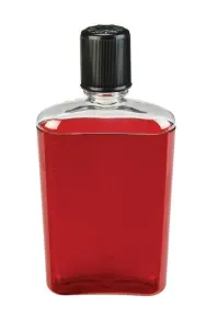 Flasche Nalgene Flask Red with Black Cap