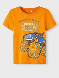 name it Bert Kinder  T‑Shirt Orange