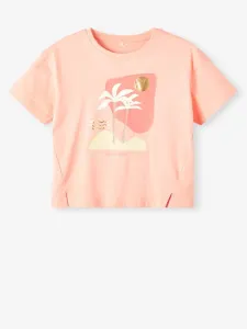 name it Flicka Kinder  T‑Shirt Orange