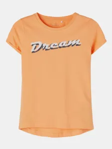 name it Vix Kinder  T‑Shirt Orange