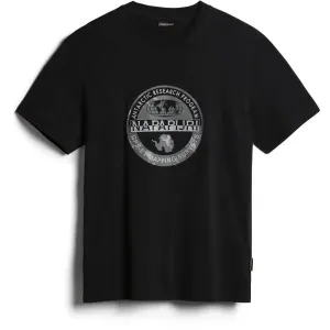 Napapijri S-BOLLO SS 1 Herrenshirt, schwarz, größe