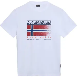 Napapijri S-KREIS Herren T-Shirt, weiß, größe #1576345