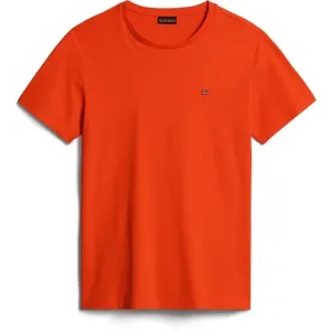 Napapijri SALIS SS SUM Herrenshirt, orange, größe