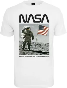 NASA T-Shirt Moon L Weiß