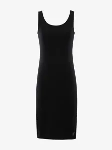 NAX BREWA Kleid, schwarz, veľkosť L