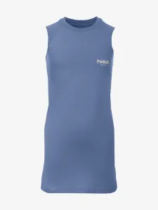 NAX GOLEDO Mädchenkleid, blau, veľkosť 104-110