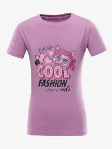 NAX GORETO Mädchenshirt, rosa, veľkosť 116-122