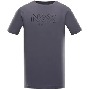 NAX QADAS Herrenshirt, dunkelgrau, veľkosť L