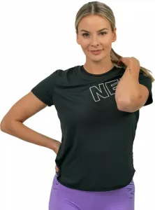 Nebbia FIT Activewear Functional T-shirt with Short Sleeves Black L Fitness T-Shirt