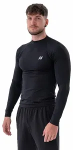 Nebbia Functional T-shirt with Long Sleeves Active Black M Fitness T-Shirt