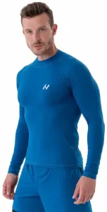 Nebbia Functional T-shirt with Long Sleeves Active Blue M Fitness T-Shirt