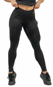 Nebbia High Waist Leggings INTENSE Mesh Black/Gold XS Fitness Hose