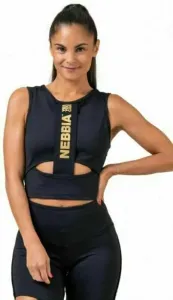 Nebbia Honey Bunny Crop Top Schwarz M Fitness T-Shirt