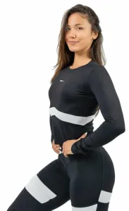 Nebbia Long Sleeve Sporty Top True Hero Black L Fitness T-Shirt