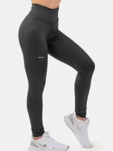 Nebbia Python SnakeSkin High-Waist Leggings Black XS Fitness Hose