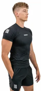 Nebbia Workout Compression T-Shirt Performance Black 2XL Fitness T-Shirt