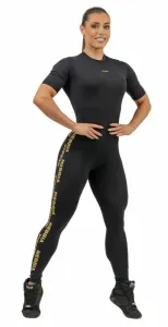 Nebbia Workout Jumpsuit INTENSE Focus Black/Gold M Fitness Hose