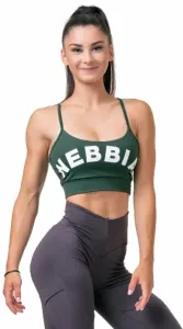 Nebbia Classic Hero Cut-Out Sports Bra Dark Green XS Fitness Unterwäsche
