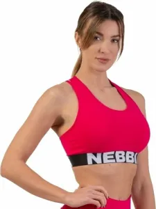 Nebbia Medium Impact Cross Back Sports Bra Pink M Fitness Unterwäsche