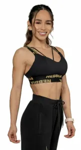 Nebbia Padded Sports Bra INTENSE Iconic Black/Gold M Fitness Unterwäsche