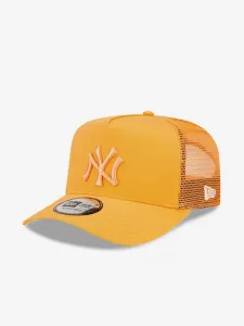 New Era New York Yankees Tonal Mesh A-Frame Trucker Schildmütze Orange