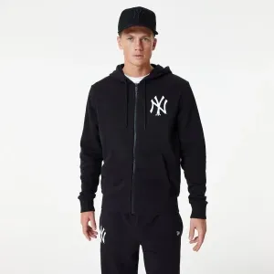 New Era MLB ESSENTIALS FZ HOODY NEYYAN Herren Sweatshirt, schwarz, veľkosť XL