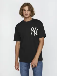 New Era MLB Big Logo New York Yankees T-Shirt Schwarz