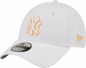 New York Yankees Kappe 9Forty MLB Neon Outline White/Orange UNI