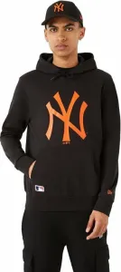 New York Yankees MLB Seasonal Team Logo Black/Orange S Kapuzenpullover