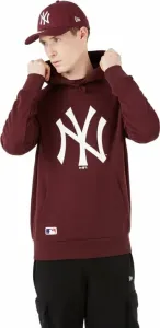 New York Yankees MLB Seasonal Team Logo Red Wine/White S Kapuzenpullover