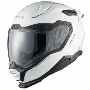 Nexx X.WST3 Plain White Pearl Full Face Helmet Größe S