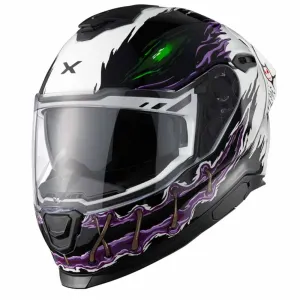 Nexx Y.100R Night Rider White Full Face Helmet Größe L