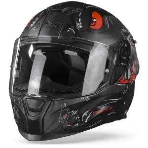 Nexx SX.100R Abisal Black/Red MT M Helm