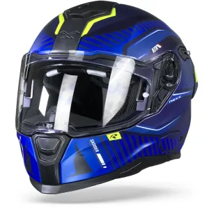 Nexx SX.100R Skidder Blue Neon Matt Full Face Helmet S