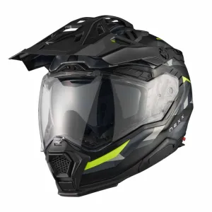 Nexx X.WED3 Trailmania Grey Neon Matt Adventure Helmet Größe L