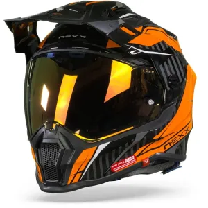Nexx X.WRL Atika Orange Grey Adventure Helmet L