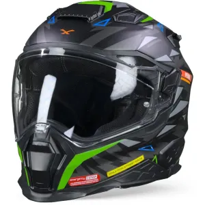 Nexx X.WST 2 Rockcity Black/Neon MT L Helm