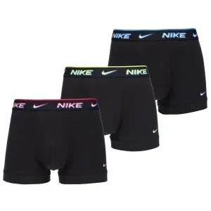 Nike EDAY COTTON STRETCH Boxershorts, schwarz, veľkosť M