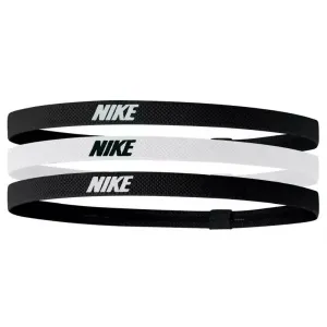 Nike ELASTIC HEADBANDS 2.0 3 PK Stirnband, schwarz, größe